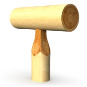 Пост энд Бим рубка